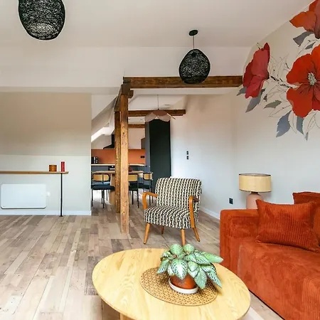 L'art Et La Matière Avec Terrasse Et Deux Places De Parking Privatifs * Bischheim